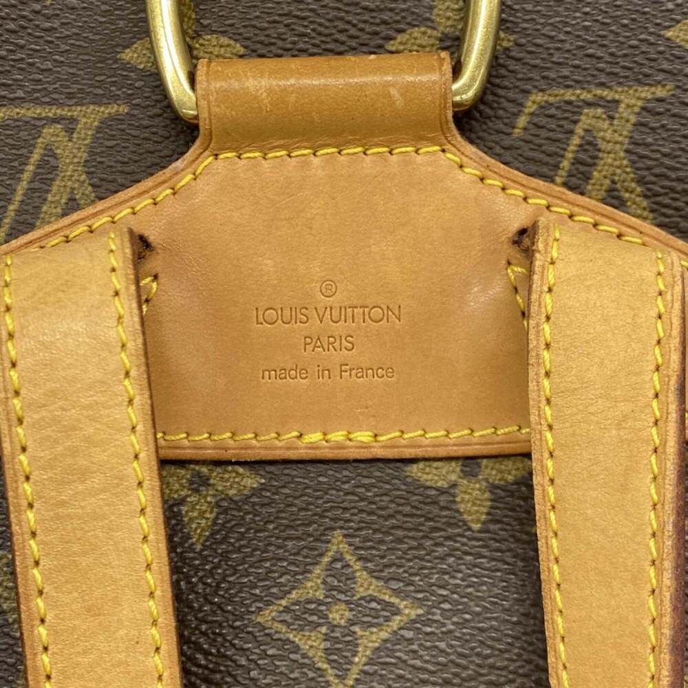 LOUIS VUITTON Authentic Brown Monogram Backpack - Picture 5 of 12